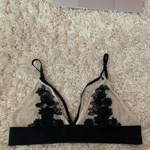 Sexy Black Lace Bralette